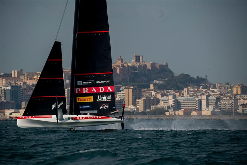 Luna Rossa - AC40 - Bay of Angels - Cagliari - March 17, 2026 - photo © Giulia Caponnetto/Luna Rossa Team