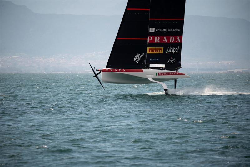 Luna Rossa - AC40 - Bay of Angels - Cagliari - March 17, 2026 - photo © Giulia Caponnetto/Luna Rossa Team