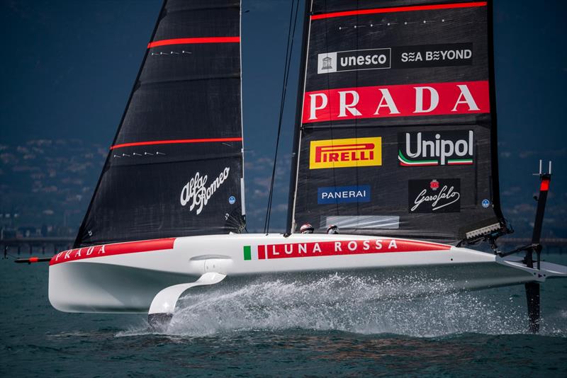 Luna Rossa - AC40 - Bay of Angels - Cagliari - March 17, 2026 - photo © Giulia Caponnetto/Luna Rossa Team