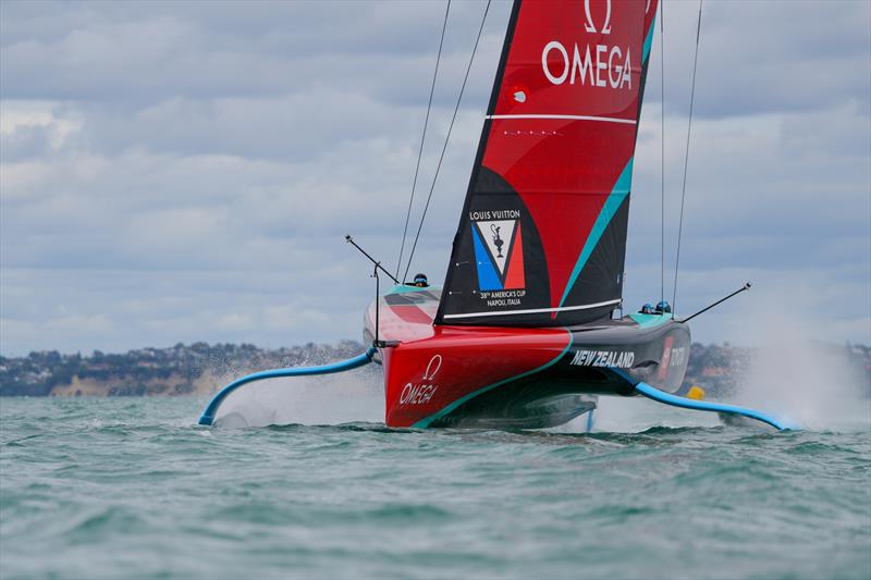  - Emirates Team New Zealand, Taihoro, AC75, Day 6 - March 24, 2026 - photo © Sam Thom / America's Cup Recon