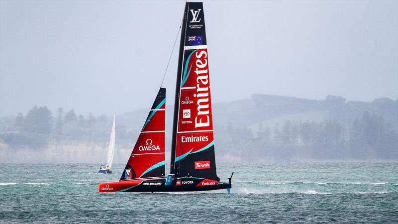 Emirates Team New Zealand - AC75, Day 8 - March 30, 2026 - photo © Richard Gladwell / Sail-World.com/nz