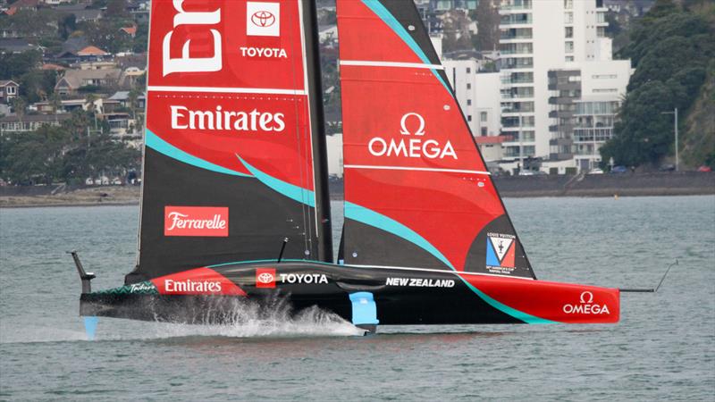 Emirates Team New Zealand - AC75, Day 11 - April 22, 2026 - photo © Richard Gladwell / Sail-World.com/nz