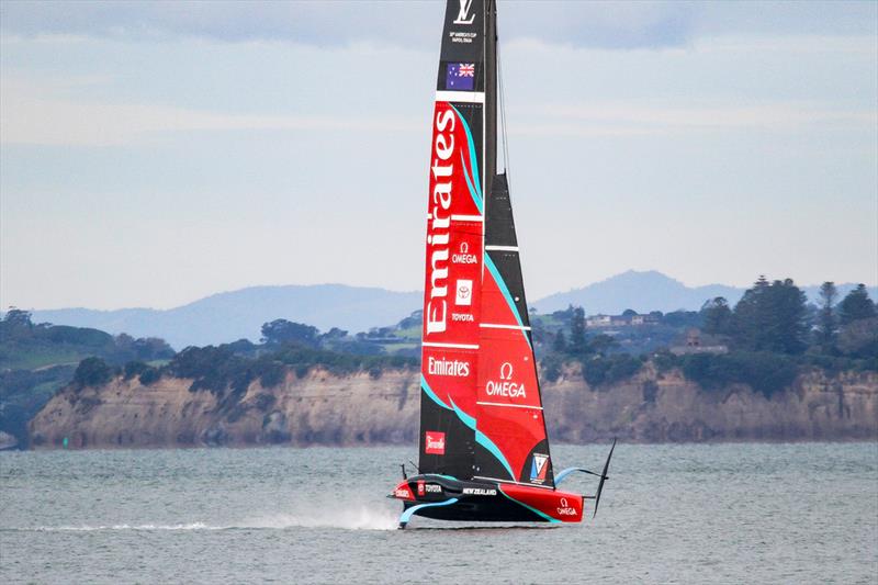 Emirates Team New Zealand - AC75, Day 11 - April 22, 2026 - photo © Richard Gladwell / Sail-World.com/nz