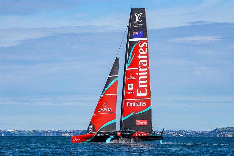 Emirates Team New Zealand - AC75, Day 11 - April 22, 2026 - photo © Sam Thom/America's Cup