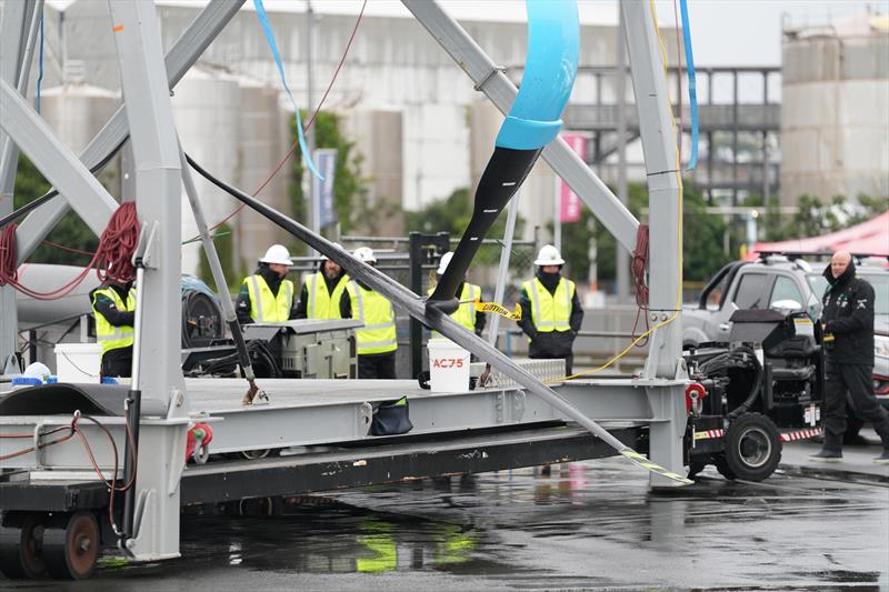 Emirates Team New Zealand - AC75, Day 12 - April 24, 2026 - photo © Sam Thom/America's Cup