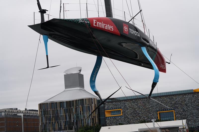 Emirates Team New Zealand - AC75, Day 12 - April 24, 2026 - photo © Sam Thom/America's Cup