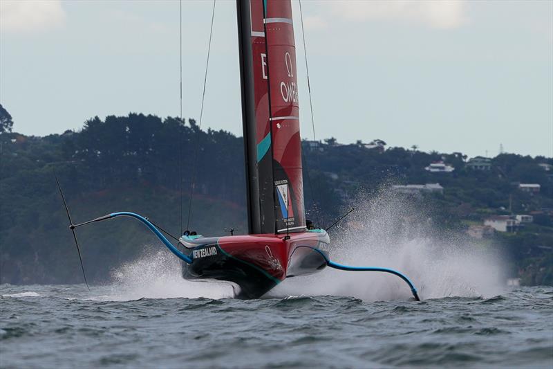 Emirates Team New Zealand - AC75, Day 12 - April 24, 2026 - photo © Sam Thom/America's Cup