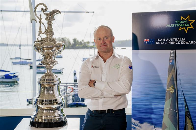 Glenn Ashby - Head of Performance & Design - Team Australia - Royal Prince Edward YC - May 14, 2026 photo copyright Team Australia taken at Royal Prince Edward Yacht Club and featuring the AC75 class