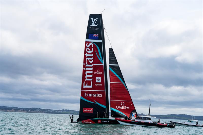 Taihoro - AC75 - Day 14 - America's Cup Recon - Emirates Team New Zealand June 4, 2026 - photo © Sam Thom/America's Cup