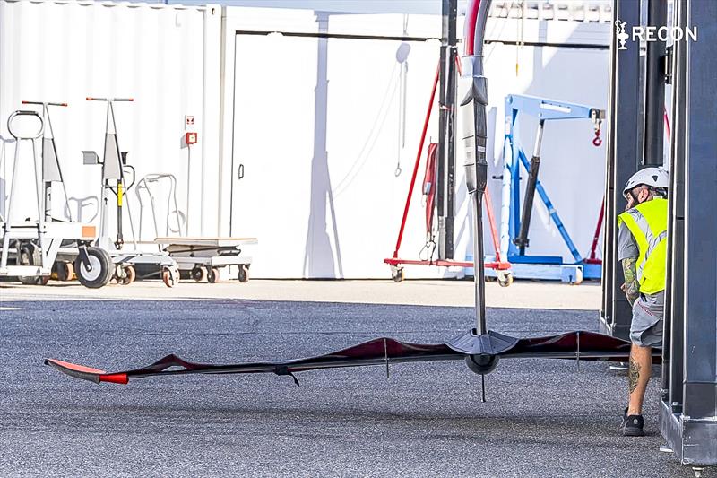 AC75 - Day B - America's Cup Recon - Luna Rossa - June 6, 2026 - photo © ACP Recon Unit