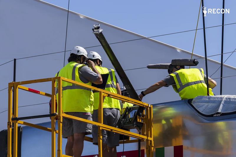 AC75 - Day B - America's Cup Recon - Luna Rossa - June 6, 2026 - photo © ACP Recon Unit