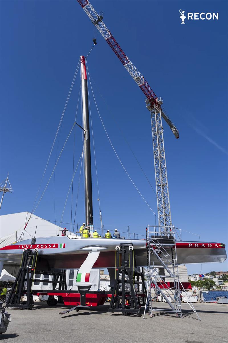 AC75 - Day B - America's Cup Recon - Luna Rossa - June 6, 2026 - photo © ACP Recon Unit