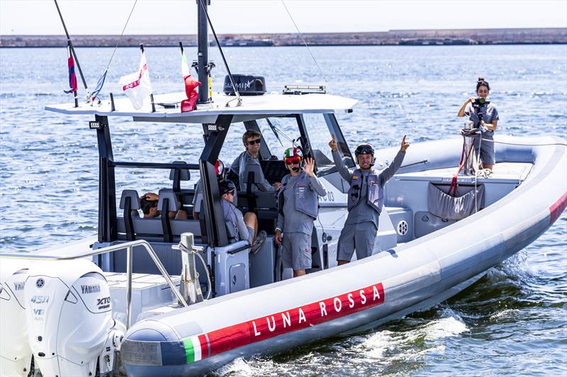 AC75 - Day B - America's Cup Recon - Luna Rossa - June 6, 2026 - photo © ACP Recon Unit