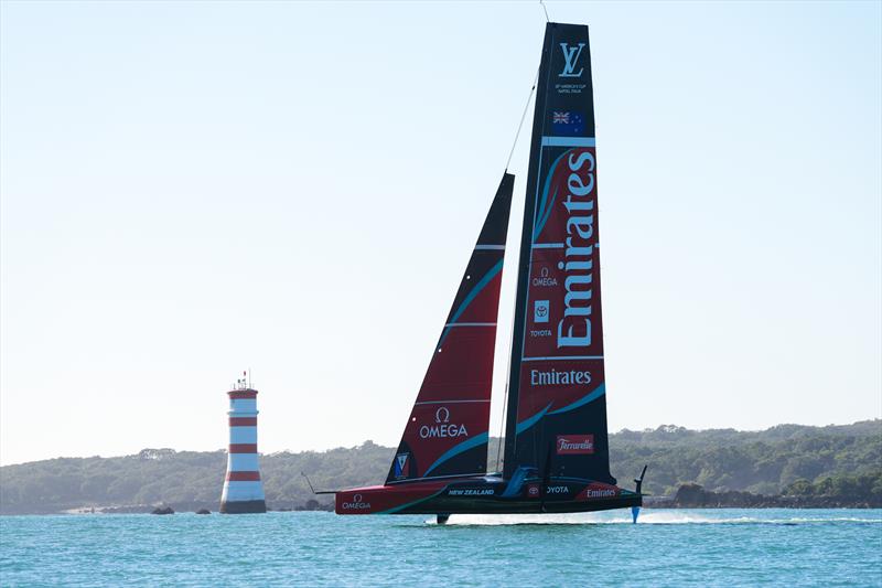 Taihoro - AC75 - Day 15 - America's Cup Recon - Emirates Team New Zealand June 10, 2026 - photo © Sam Thom/America's Cup