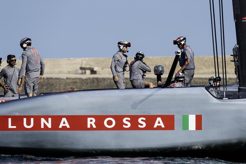 Luna Rossa - Sailing Day 1 - AC38 Recon - Luna Rossa Team - June 10, 2026 - Cagliari, Sardinia - photo © Ivo Rovira / America's Cup