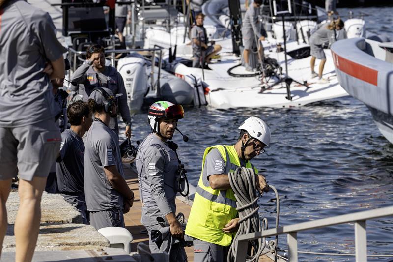 Luna Rossa - Sailing Day 1 - AC38 Recon - Luna Rossa Team - June 10, 2026 - Cagliari, Sardinia - photo © Ivo Rovira / America's Cup