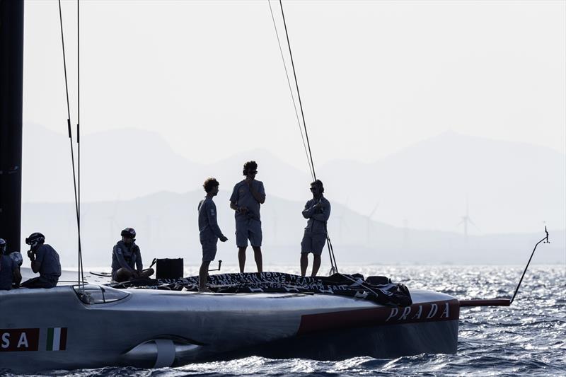 Luna Rossa - Sailing Day 1 - AC38 Recon - Luna Rossa Team - June 10, 2026 - Cagliari, Sardinia - photo © Ivo Rovira / America's Cup