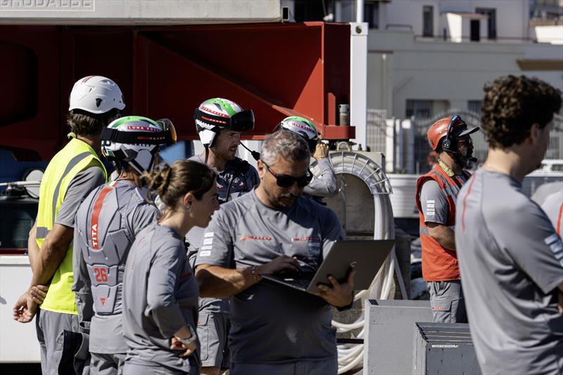 Luna Rossa - Sailing Day 1 - AC38 Recon - Luna Rossa Team - June 10, 2026 - Cagliari, Sardinia - photo © Ivo Rovira / America's Cup