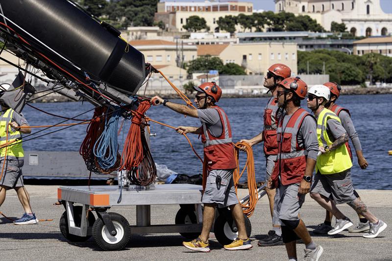 Luna Rossa - Sailing Day 1 - AC38 Recon - Luna Rossa Team - June 10, 2026 - Cagliari, Sardinia - photo © Ivo Rovira / America's Cup