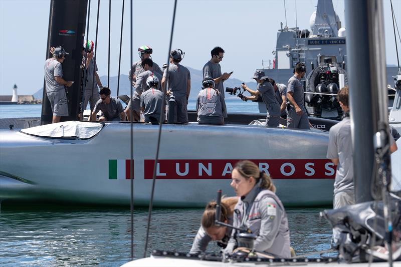 Luna Rossa - Sailing Day 2 - AC38 Recon - Luna Rossa Team - June 12, 2026 - Cagliari, Sardinia - photo © Ivo Rovira / America's Cup