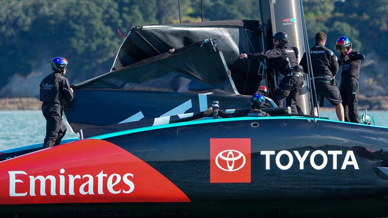Emirates Team New Zealand - Sailing Day 16 - AC38 Recon - June 15, 2026 - Auckland, NZ - photo © Sam Thom / America's Cup