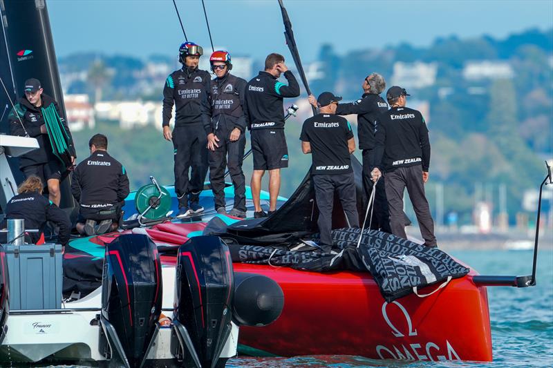Emirates Team New Zealand - Sailing Day 16 - AC38 Recon - June 15, 2026 - Auckland, NZ - photo © Sam Thom / America's Cup