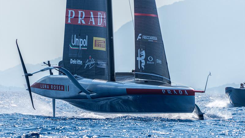 Luna Rossa - Sailing Day 5 - AC38 Recon - June 26, 2026 - Cagliari, Sardinia - photo © LR Recon / America's Cup