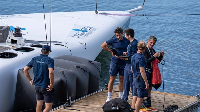 Sailing Day 1 - La Roche-Posay Racing Team (FRA) - June 30, 2026 - Lorient. France - photo © Pierre Bouras / America's Cup