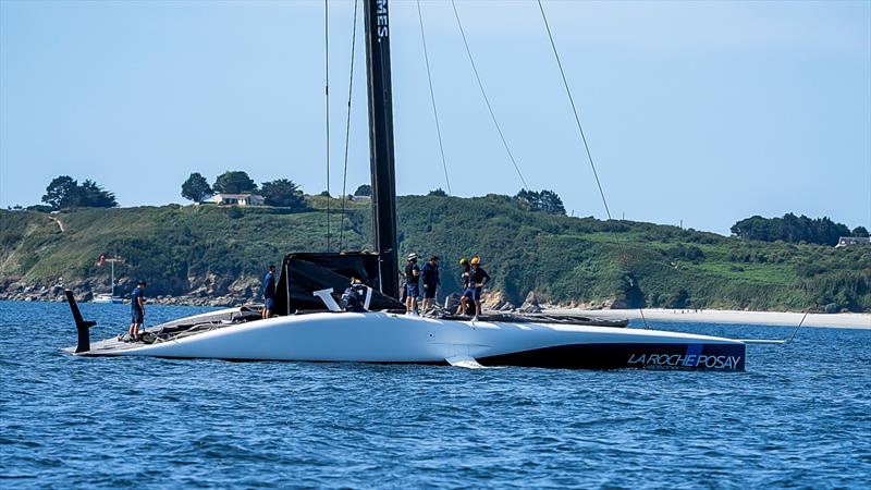 Sailing Day 1 - La Roche-Posay Racing Team (FRA) - June 30, 2026 - Lorient. France - photo © Pierre Bouras / America's Cup