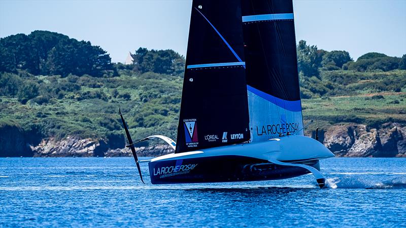 Sailing Day 3 - La Roche-Posay Racing Team (FRA) - July 6, 2026 - Lorient. France - photo © Pierre Bouras / America's Cup