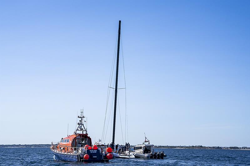 La Roche-Posay Racing Team - AC75 - Lorient - Day 4 - July 7, 2026 - photo © La Roche-Posay Racing Team