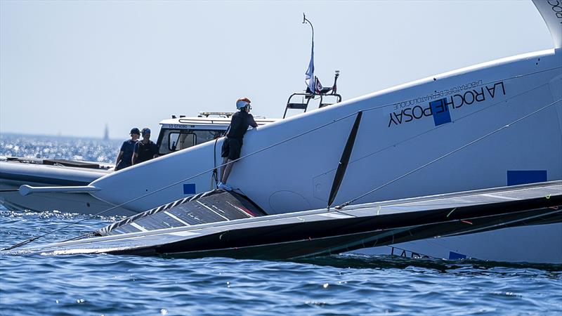 La Roche-Posay Racing Team - AC75 - Lorient - Day 4 - July 7, 2026 - photo © La Roche-Posay Racing Team