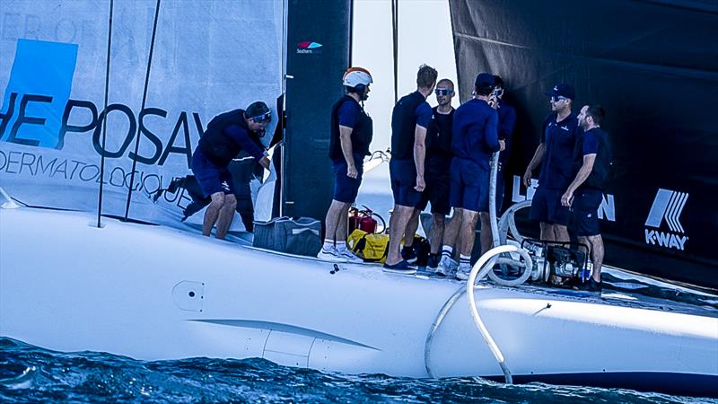 La Roche-Posay Racing Team - AC75 - Lorient - Day 4 - July 7, 2026 - photo © La Roche-Posay Racing Team