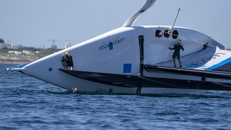 La Roche-Posay Racing Team - AC75 - Lorient - Day 4 - July 7, 2026 - photo © La Roche-Posay Racing Team