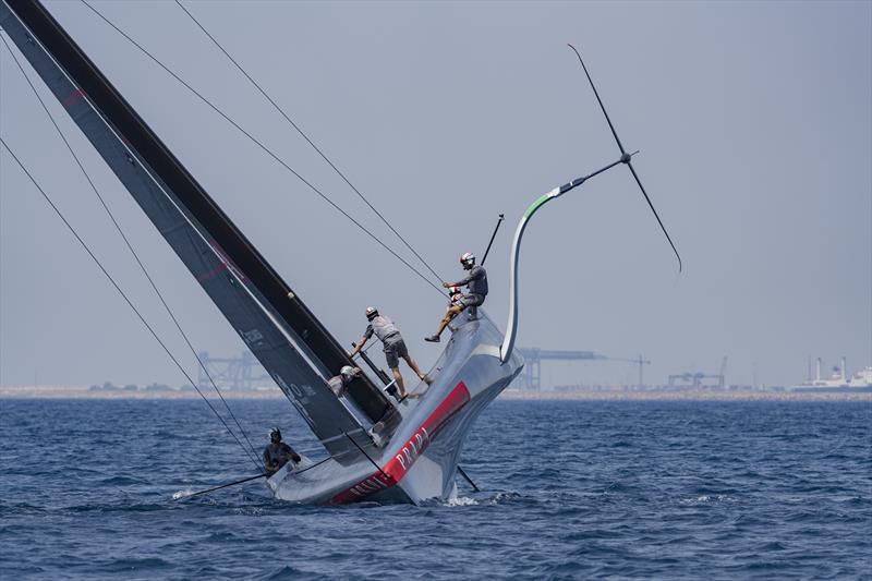  Luna Rossa (ITA)  - Day 12 -  July 29, 2026 - Cagliari, Sardinia photo copyright Ivo Rovira taken at Circolo della Vela Sicilia and featuring the AC75 class