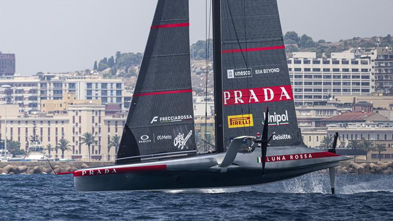  Luna Rossa (ITA)  - Day 14 -  August 4, 2026 - Cagliari, Sardinia photo copyright Ivo Rovira taken at Circolo della Vela Sicilia and featuring the AC75 class