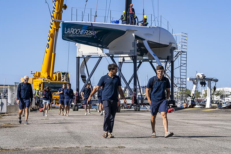 La Roche-Posay Racing Team - AC75 - Sailing Day 6 - August 6, 2026 - Lorient, France - photo © Pierre Bouras/America's Cup