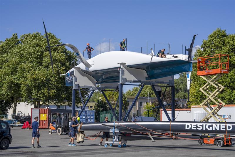 La Roche-Posay Racing Team - AC75 - Sailing Day 6 - August 6, 2026 - Lorient, France - photo © Pierre Bouras/America's Cup