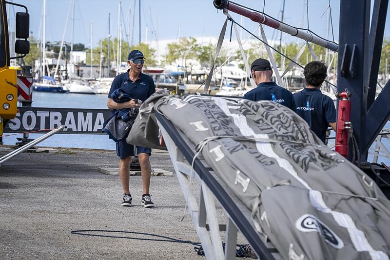 La Roche-Posay Racing Team - AC75 - Sailing Day 6 - August 6, 2026 - Lorient, France - photo © Pierre Bouras/America's Cup
