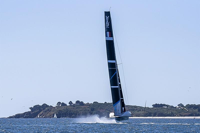 La Roche-Posay Racing Team - AC75 - Sailing Day 6 - August 6, 2026 - Lorient, France - photo © Pierre Bouras/America's Cup