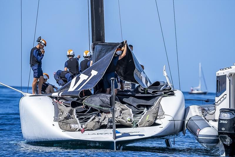 La Roche-Posay Racing Team - AC75 - Sailing Day 6 - August 6, 2026 - Lorient, France - photo © Pierre Bouras/America's Cup