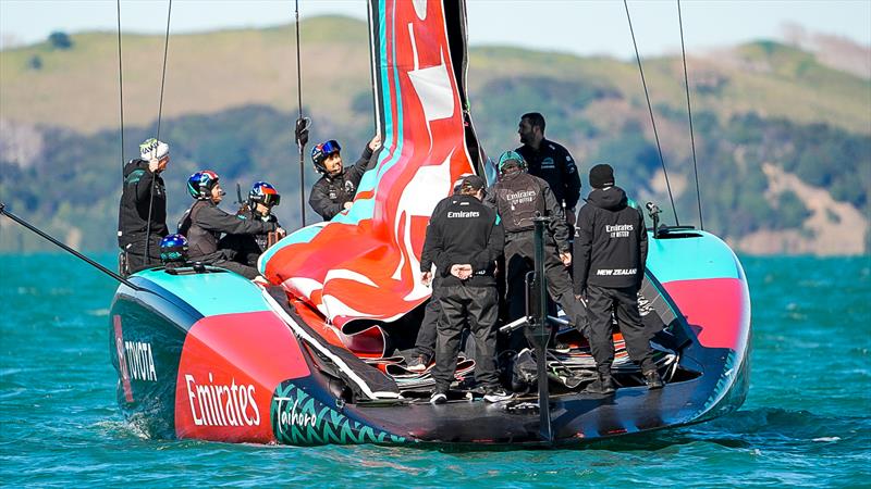 Emirates Team NZ - Day 17 -  August 5, 2026 - Auckland, NZ - photo © Sam Thom / America's Cup