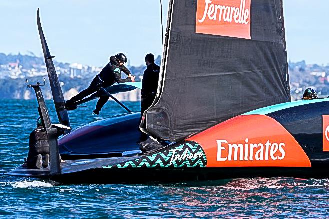 Emirates Team NZ - Day 17 -  August 5, 2026 - Auckland, NZ - photo © Sam Thom / America's Cup
