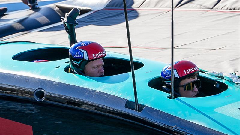 Nathan Outteridge, Andy Moloney - Emirates Team NZ - Day 17 -  August 5, 2026 - Auckland, NZ - photo © Sam Thom / America's Cup