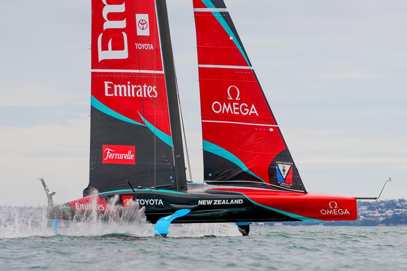 Emirates Team NZ - Day 18 -  August 8, 2026 - Auckland, NZ - photo © Sam Thom / America's Cup