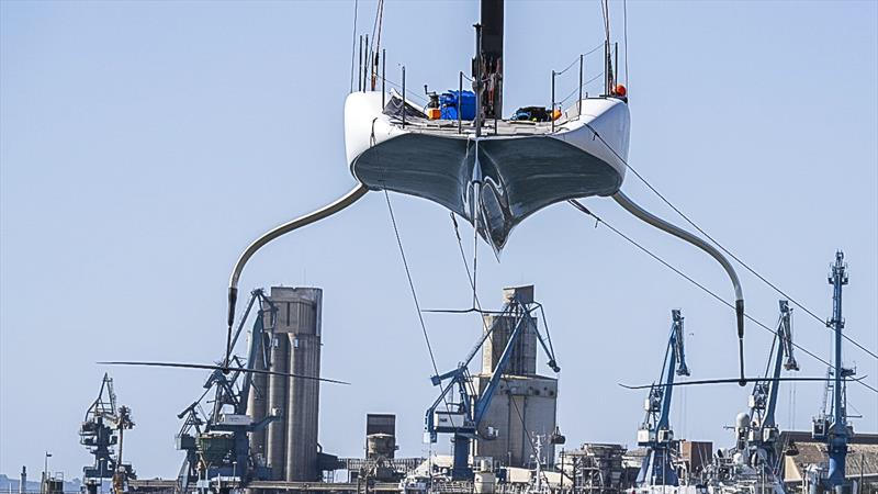 La Roche-Posay Racing Team - Sailing Day 8 - August 12, 2026 - Lorient, France photo copyright Pierre Bouras/America's Cup Recon taken at Yacht Club de France and featuring the AC75 class