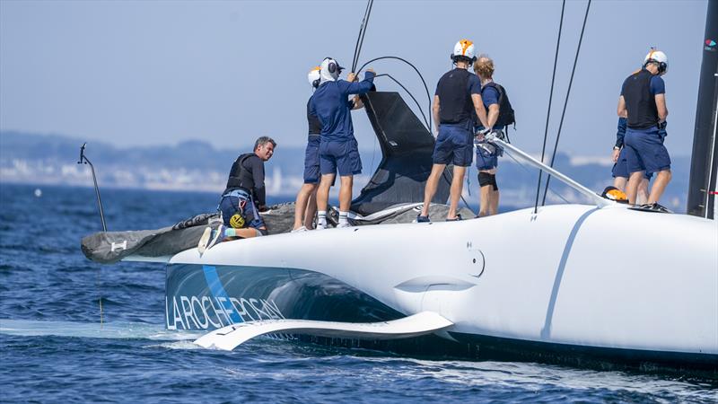 La Roche-Posay Racing Team - Sailing Day 9 -  August 13, 2026 - Lorient, France - photo © Pierre Bouras/America's Cup Recon
