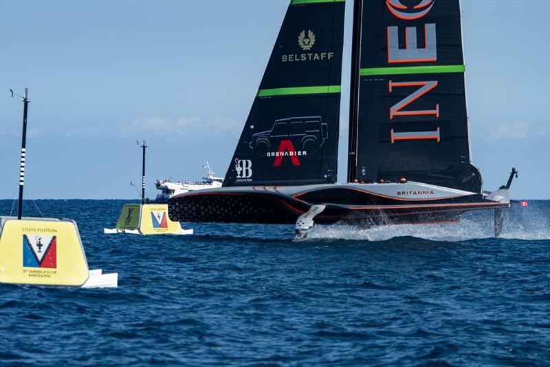 INEOS Britannia - Louis Vuitton Cup Final - Sept 9, 2024 - Barcelona - photo © Ricardo Pinto / America's Cup