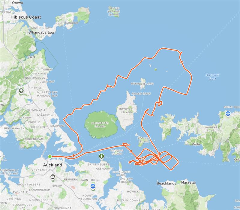 Recon Team track - Emirates Team New Zealand - October 6, 2026 - Auckland - photo © America's Cup Media