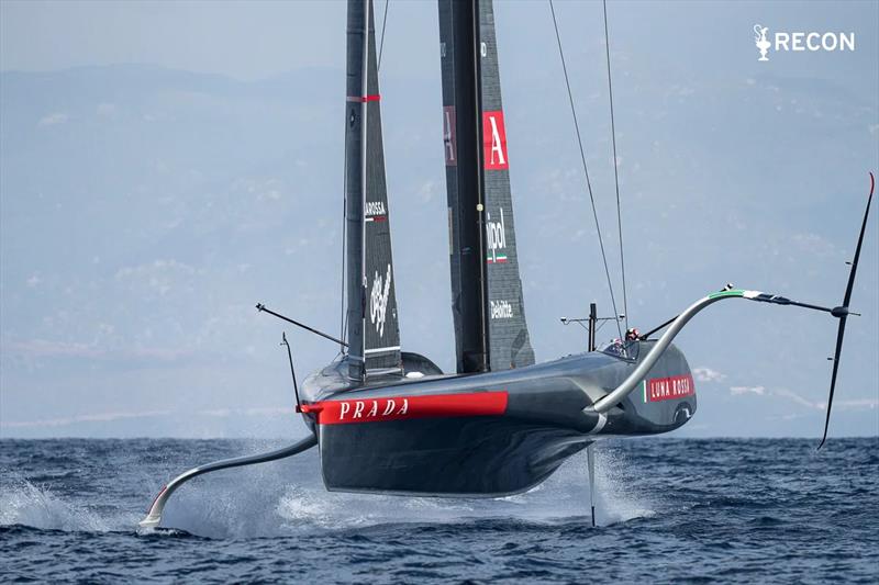 Luna Rossa - October 6, 2026 - Cagliari - photo © Ivo Rovira / America's Cup Recon